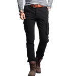 Pantalon cargo homme noir